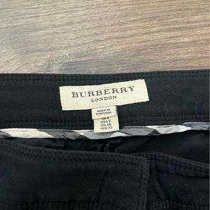 Black Burberry trouser pants size 2